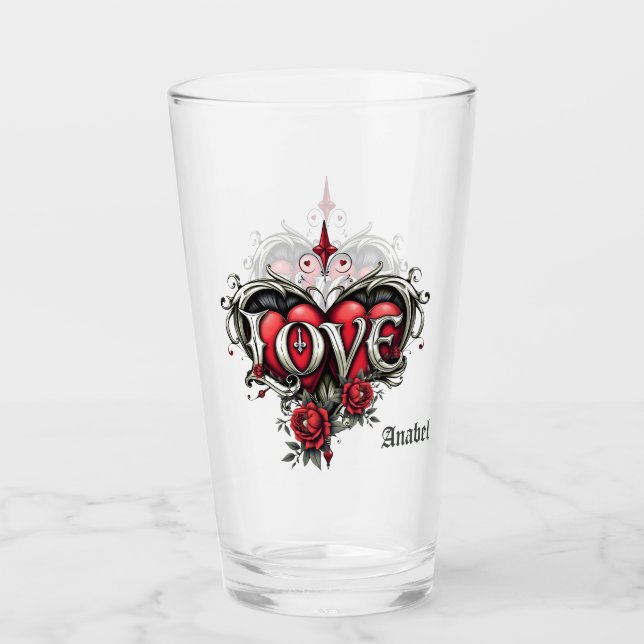 Verre Une romance gothique. Un style gothique et orné (Devant)
