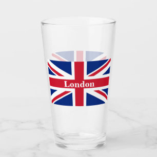 Verre Union Jack London ~ Drapeau britannique