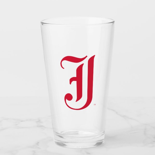 Verre Université d'État de Jacksonville Classique Lettre (Devant)