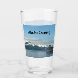 Verre Vacances de croisière en Alaska Photographie de vo