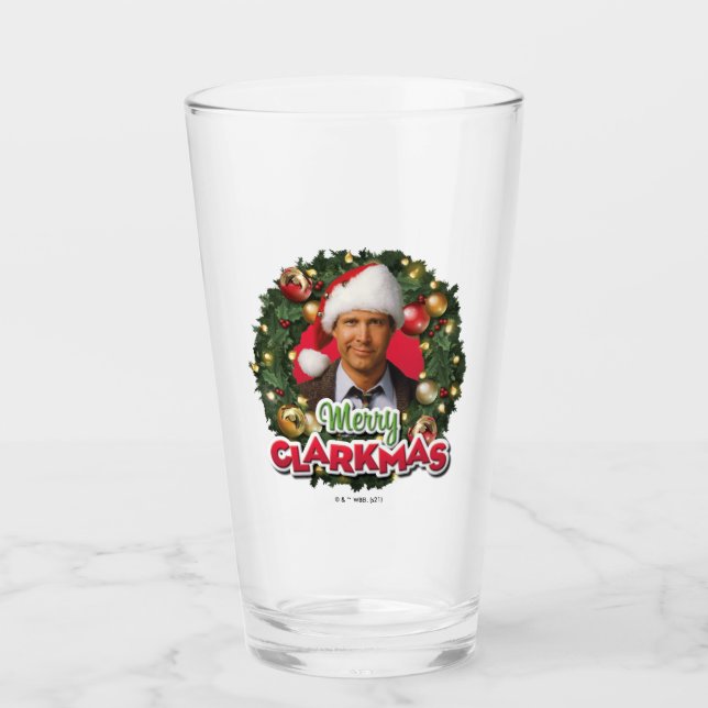 Verre Vacances de Noël | Merry Clarkmas (Devant)