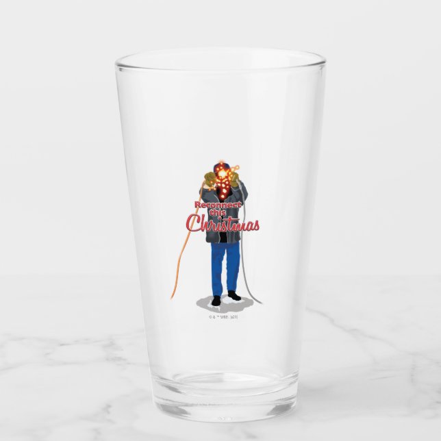 Verre Vacances de Noël | Reconnectez ce Noël (Devant)