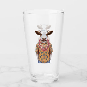 Verre Vache à chemise hawaïenne