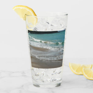 Verre Vagues sur la plage bleu turquoise Océan