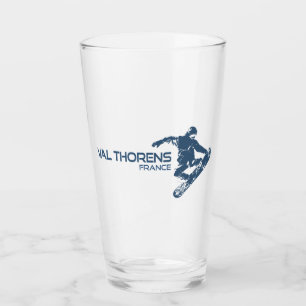Verre Val Thorens France Snowboardeur