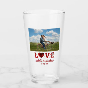Verre Valentines Day Photo Cute Couple Heart Lot