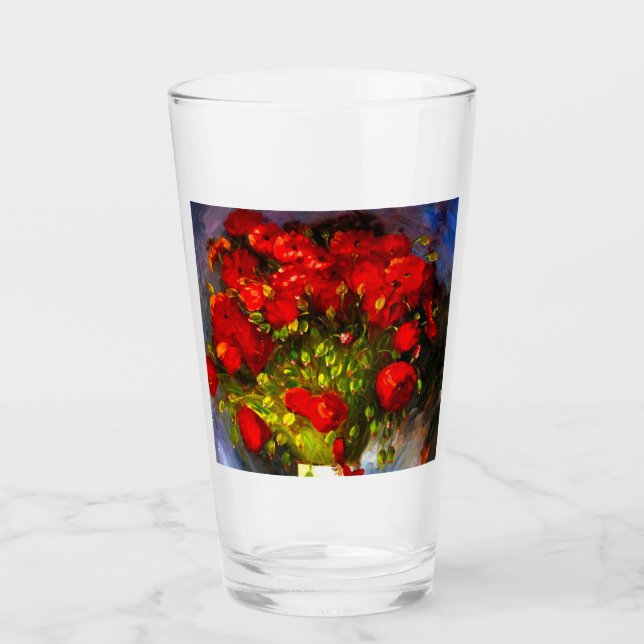 Verre Van Gogh Red Poppies (Devant)