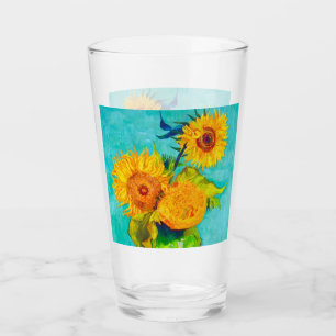 Verre Van Gogh Sunflowers 