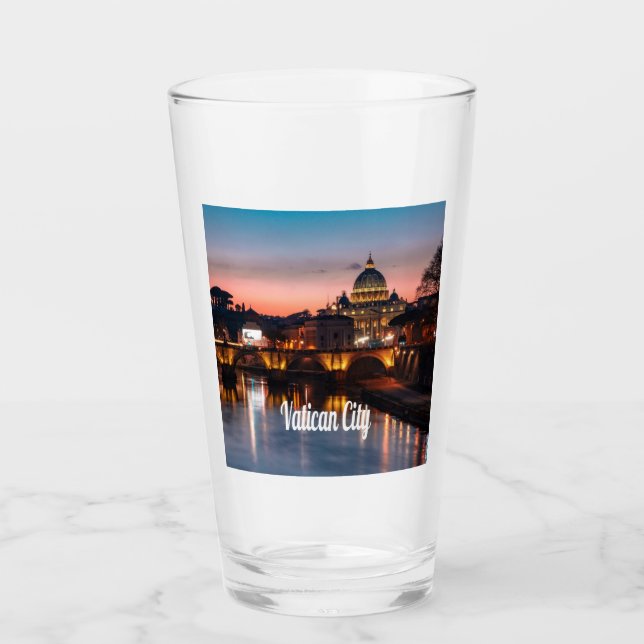 Verre Vatican La Nuit Église Catholique Romaine (Devant)