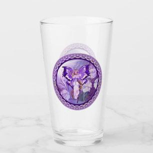 Verre velours velours violet