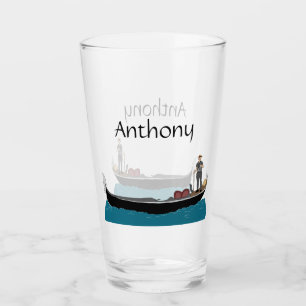 Verre Venise, Italie Gondola et Gondolier