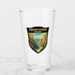 Verre Verdon Gorge France Travel Art Vintage