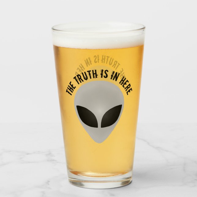 Verre Vérité extraterrestre (Devant (rempli))