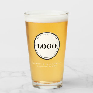 Verre Verrres à bière personnalisés avec logo et texte