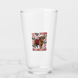 Verre Vêtement vintage de la Saint-Valentin XOXO jolie v