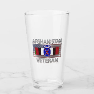 Verre Vétéran de la 10e division de montagne en Afghanis