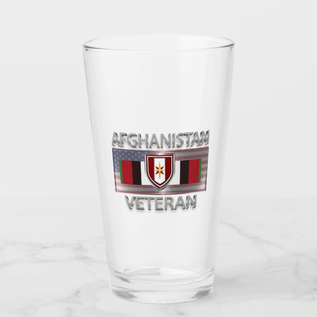 Verre Vétéran de la 44e Brigade Médicale Afghanistan (Devant)