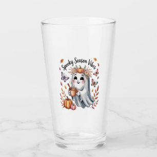 Verre Vibes de la Saison Effrayante Fantôme