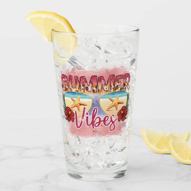 Verre Vibes d'été | Conception des lunettes de soleil de (Devant glace)