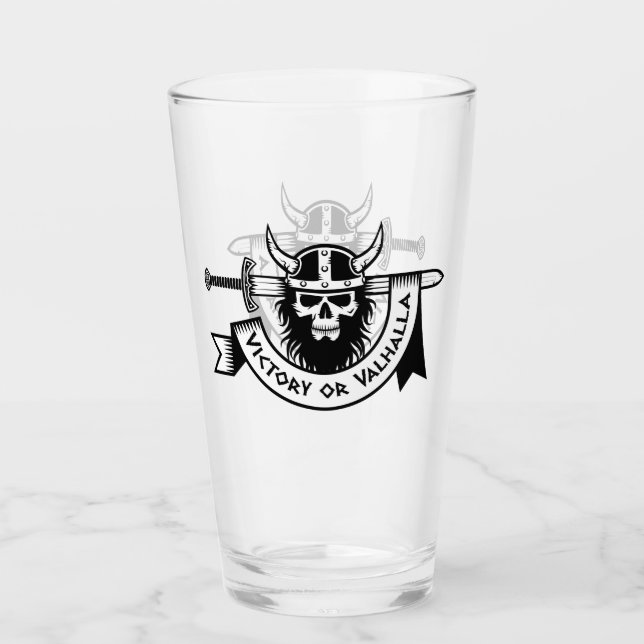 Verre Victoire ou Valhalla Viking (Devant)