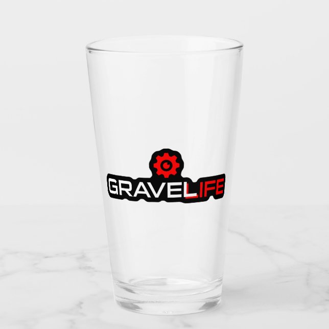 Verre Vie de gravier Cyclisme (Devant)