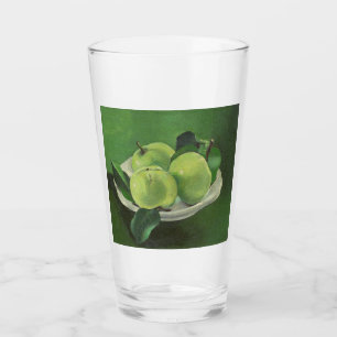 Verre Vie morte avec des pommes de Mikulas Galanda