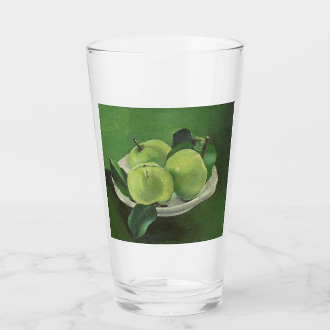 Verre Vie morte avec des pommes de Mikulas Galanda (Devant)