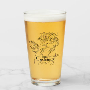 Verre Viking Mermaid Warrior Thunder_Cove