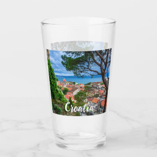 Verre Ville croate d'Omis