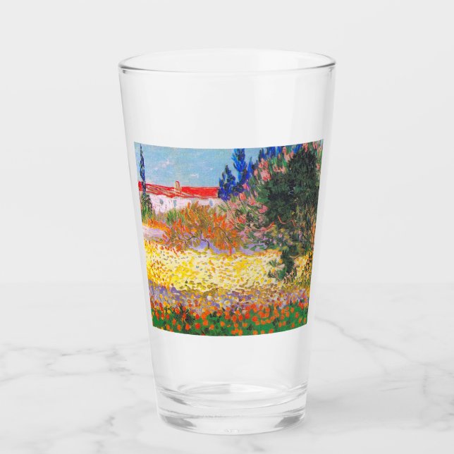 Verre Vincent Van Gogh Flower Garden (Devant)