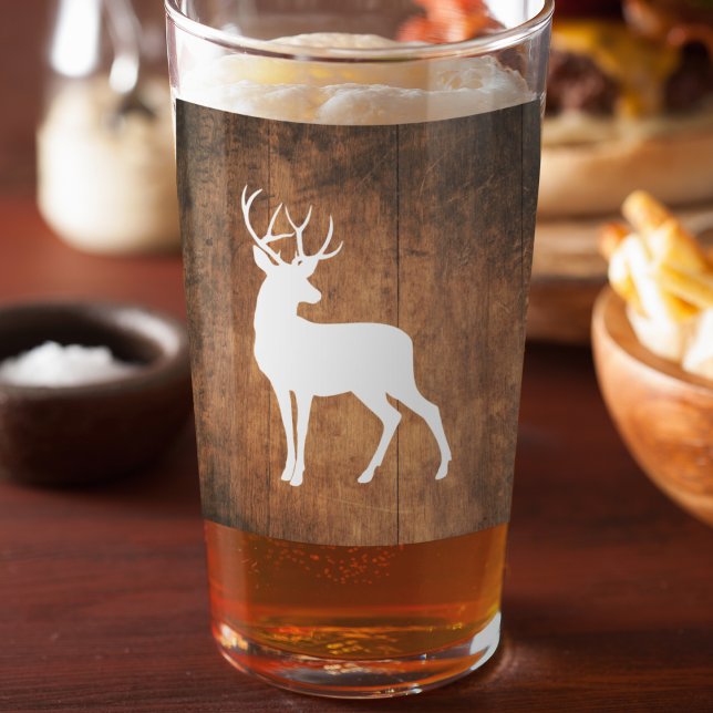 Verre Vintaga Beauté Bois & Cerfs (Créateur téléchargé)