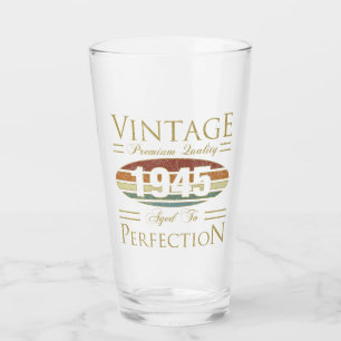 Verre Vintage 1945 80e anniversaire
