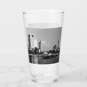 Verre Vintage Allemagne rivière Francfort Main
