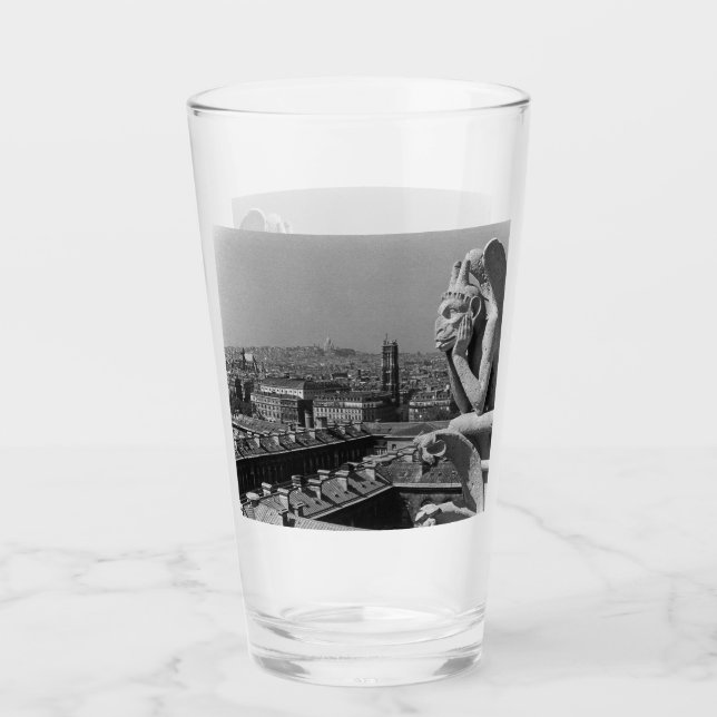 Verre Vintage France Paris Notre Dame (Devant)