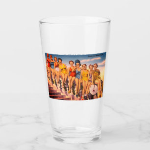 Verre Vintage Keansburg, NJ Beach Scene - Jersey Shore