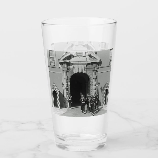 Verre Vintage Monaco Principauté palais princier (Devant)