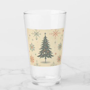 Verre Vintage/rétro moderne Noël/hiver