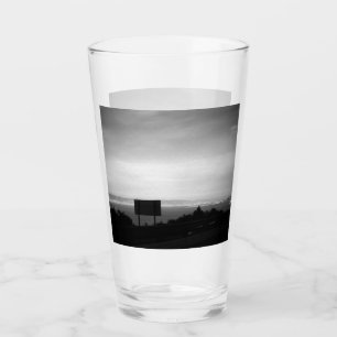 Verre Vintage USA Californie San Francisco baie Alcatraz