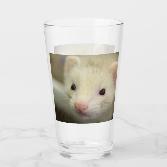 Verre Visage de furet (Devant)