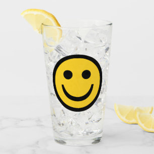 Verre Visage heureux