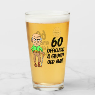 Verre Vitrail du 60e anniversaire de l'âge officiel du