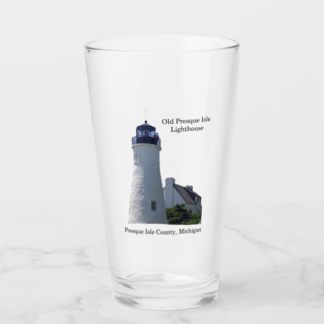 Verre Vitre du phare de l'ancienne île Presque (Devant)