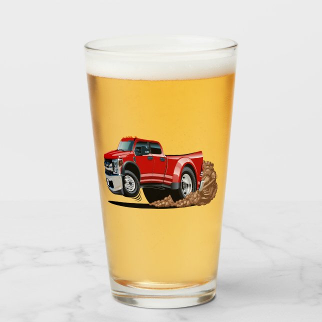 Verre voiture de dessin animé (Devant (rempli))