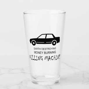 Verre Voiture Terre Détruire de l'argent brûler la machi
