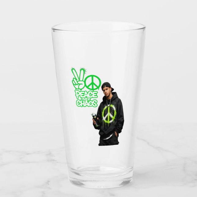 Verre Voix de la paix (Devant)