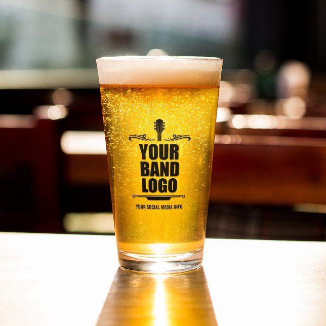 Verre Votre logo de bande (Customize to add Your Band info.)