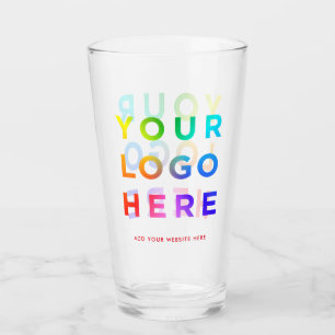 Verre Votre logo Lunettes de bière personnalisées 16oz T