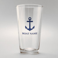 Votre nom de bateau Ancre bleue