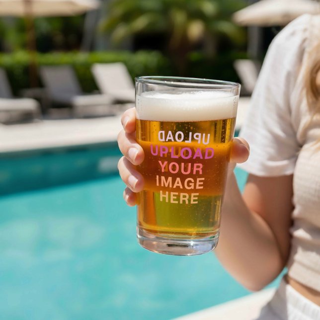 Verre Votre propre logo photo (Créateur téléchargé)