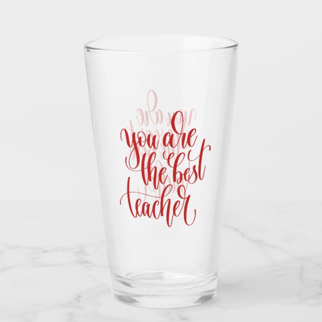 Verre Votre sont le meilleur professeur (Devant)